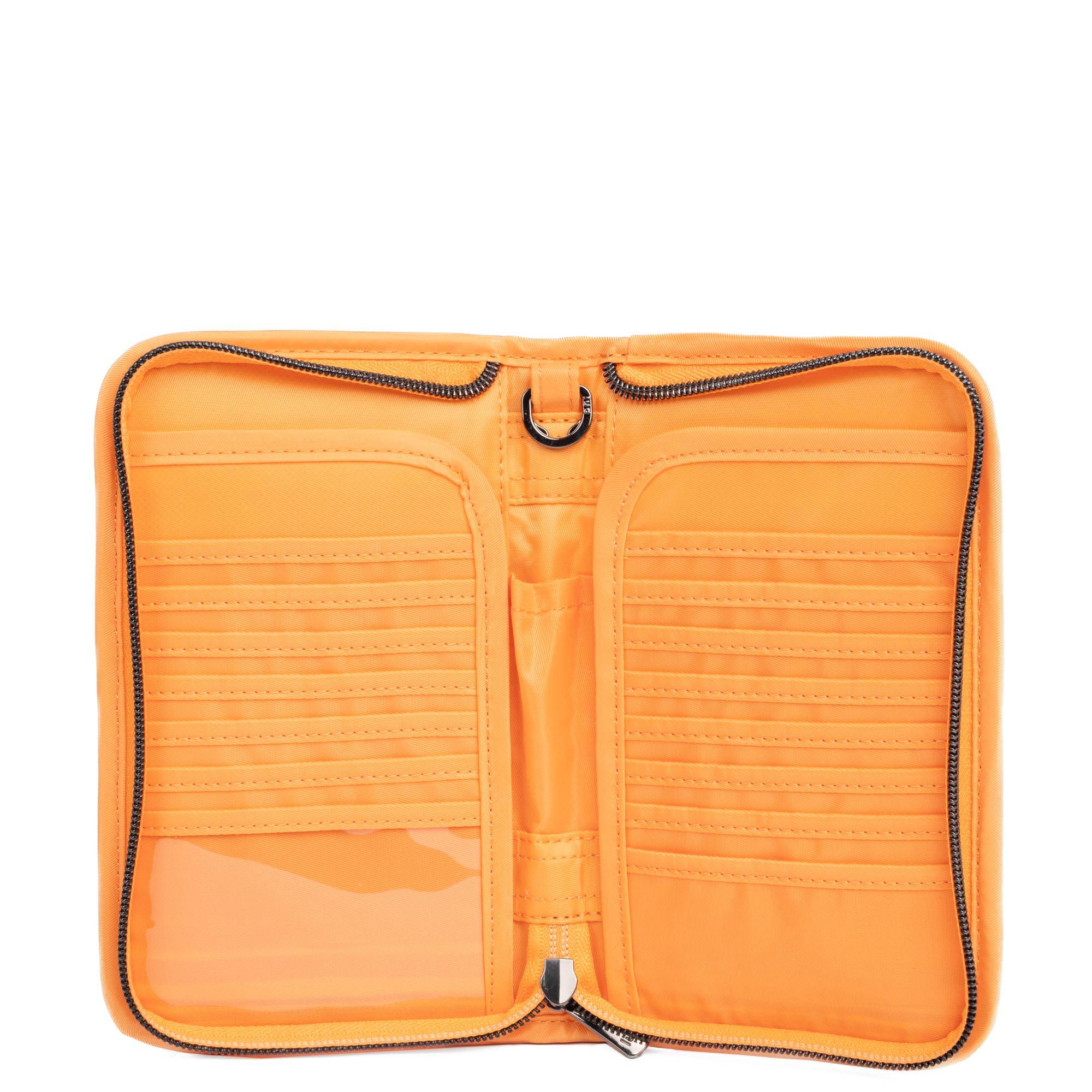 Legacy Collection Tandem SE RFID Wallet - PEACH SORBET - 24243_LegacyTandemSE_PeachSorbet_Angle_05